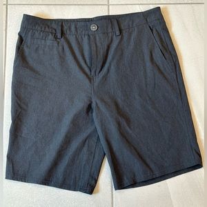 Alp n Rock Mens Rhone 32" Hybrid Chino Swim Trunk Golf Short Gray Stretch Size2